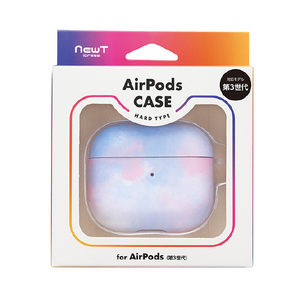 サンクレスト AirPods(第3世代)用ケース NEWT マーブルブルー AP-NW04-イメージ1