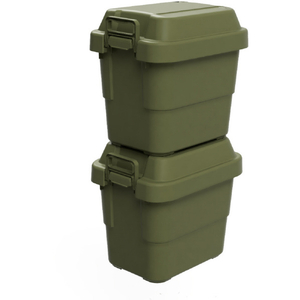 トラスコ トランクカーゴ ２０Ｌ ОＤ色 TRUSCO 道具箱“トランクカーゴ” ODC-20-イメージ5