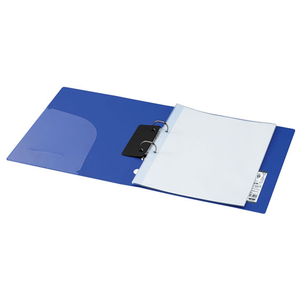 コクヨ リングファイル〈ER〉PP A4タテ 背幅39mm 青 10冊 1箱(10冊) F834191-ﾌ-UR430NB-イメージ7