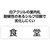 アーテック アクリル室名札 食堂 200×50×3mm FCE899R-92130-イメージ2