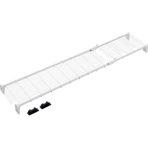 アイリスオーヤマ 超強力伸縮ワイドメッシュ棚 110～190cm ホワイト FCJ838V-H-J-WM110R-イメージ1