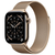 Apple Apple Watch Series 11(GPS + Cellularモデル)- 42mm Apple Watch Series 11 ゴールドチタニウムケースとゴールドミラネーゼループ MF8Y4J/A-イメージ1