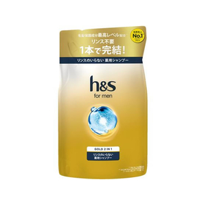 Ｐ＆Ｇ h&s formen ゴールド 2in1 薬用シャンプー 詰替え 300mL FC097TE-イメージ1