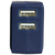 イツワ商事 USB2ポート AC充電器 コンパクトタイプ ブルー MCAA2003BU-イメージ1