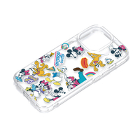 PGA iPhone 15 Pro用クリアハイブリッドケース ミッキー&フレンズ PG-D23BPT09MKY