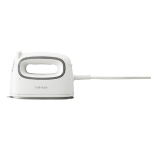 東芝 コード付き衣類スチーマー ラクー La・Coo-S シルキーホワイト TAS-MV8(W)-イメージ2