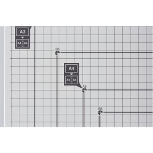 コクヨ ペーパーカッターロータリー式 20枚切チタン加工刃A4 FCC1283-DN-TR203-イメージ7
