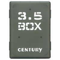 センチュリー HDD収納ケース 裸族の弁当箱 スケルトンブラック CRB35BK