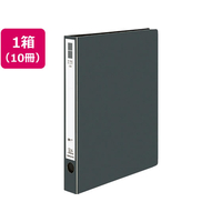 コクヨ リングファイル〈ER〉PP A4タテ 背幅39ダークグレー10冊 1箱(10冊) F834194-ﾌ-UR430NDM