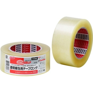 ニトムズ 透明梱包用テープ ロング FC739GH-4418280-イメージ1