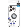 エアージェイ iPhone 16 Pro用リングスタンドケース シルバー AC-P24P-MR SL