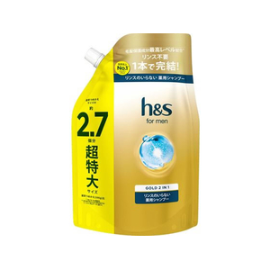 Ｐ＆Ｇ h&s formen ゴールド 2in1 薬用シャンプー 詰替え 800mL FC098TE-イメージ1