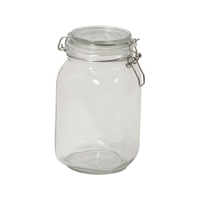 リバティーコーポレーション 角型 ガラス 保存瓶 1.5L キャレ FCE144W-LD-490