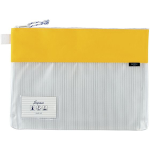 セキセイ セグレス メッシュケース A4タイプ イエロー FCT9081-AZ-2327-50-イメージ1