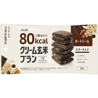 アサヒグループ食品 クリーム玄米ブラン 80kcal ビターチョコ 3枚入 FCR7046