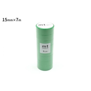 カモ井 mt 8P グリーン 15mm×7m FC821RU-MT08P182R-イメージ2