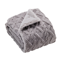 広電 電気しき毛布 グレイ／無地 CWA401GHP