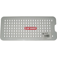 ARAVEN アラベン 密封カバー付食品保存コンテナー グリッド目皿GN1／3 242 FC967LG-3023770