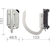 ＴＪＭデザイン 着脱式工具ホルダーアルミ Jフック 銀51103101Jフック FC001CD-1024586-イメージ2
