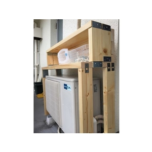 ダイドーハント 2×4サポート コーナー金物 タイプ1 24-CN-BK FC454ES-1144925-イメージ3
