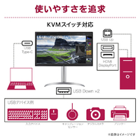 LGエレクトロニクス 27UQ850V-W 27型液晶ディスプレイ |エディオン公式通販