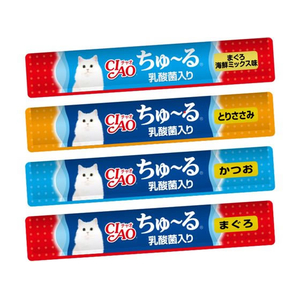 いなば CIAO ちゅーる 乳酸菌入りバラエティ 14g×40P FCD535H-イメージ3