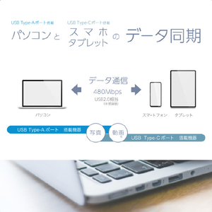 カシムラ TYPE-C USB充電&同期STRONGケーブル ブラック AJ-629-イメージ5