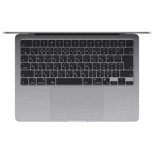 Apple 13インチMacBook Air： 8コアCPUと10コアGPUを搭載したApple M3チップ 8GB 512GB SSD スペースグレイ MRXP3J/A-イメージ2