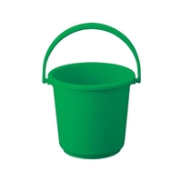 トラスコ中山 PPカラーバケツ 15L 緑 FC417JH-7805012