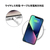 abbi FRIENDS iPhone 14 Pro用夜は猫といっしょソフトクリアケース キュルガ(パターン) ABF26629I14PR-イメージ10