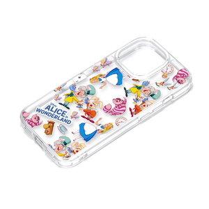 PGA iPhone 15 Pro用クリアハイブリッドケース アリス PG-D23BPT10ALC-イメージ1