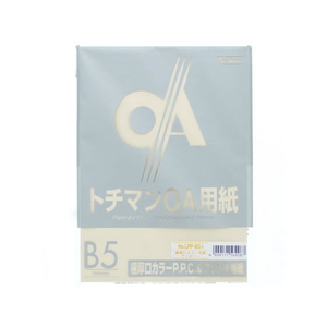 SAKAEテクニカルペーパー 極厚口カラーPPC B5 アイボリー 50枚×5冊 F343052-LPP-B5-I-イメージ1