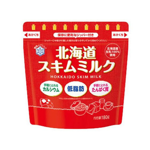 雪印ビーンスターク 雪印/北海道 スキムミルク 180g FCR7060-イメージ1