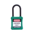 IFAM/ロックアウト用南京錠 ナイロン製シャックル 緑 0 44840 FC306VC-3860960