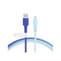 MOTTERU Lightningケーブル1m アクアカラー MOT-SCBALG100-AQ