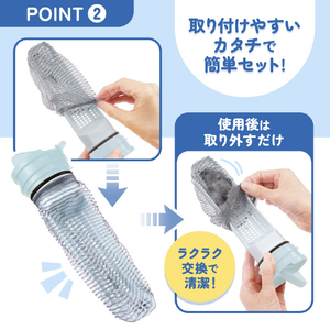 ダイヤ ドラム式洗濯機用糸くずフィルター10枚入 ﾄﾞﾗﾑｼｷｾﾝﾀｸｷﾖｳｲﾄｸｽﾞﾌｲﾙﾀ-10-イメージ5