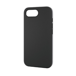 エレコム iPhone17e/16e用 ハイブリッドシリコンケース ブラック PM-A25SHVSCCBK-イメージ2