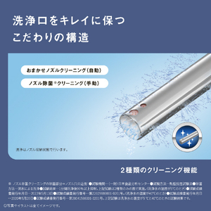 パナソニック シャワートイレ 温水洗浄便座　ビューティ･トワレ ホワイト DL-EVX20-WS-イメージ4