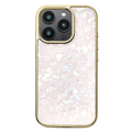 ユニケース iPhone 16 Pro用Glass Shell Case ピンク UNI-CSIP24MP-0GSPN