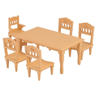 エポック社 シルバニアファミリー カ-421 ダイニングテーブルセット ﾀﾞｲﾆﾝｸﾞﾃ-ﾌﾞﾙｾﾂﾄ-ｶ421