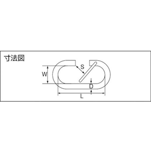 トラスコ中山 O型フック ステンレス製 6mm (1個=1袋) FC614FA-3286215-イメージ2