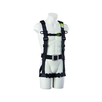 サンコー 江戸鳶 L 胴ベルト付 (墜落制止用器具) Lブラックワンタッチ45100 FC001EL-1605557