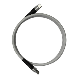 I・Oデータ Power Delivery対応 USB-C マグネットケーブル(1．0m) ホワイト GP-CCU2M1M/W-イメージ1