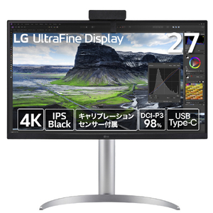 LG Electronics Japan 27UQ85RV-W 27型ワイド液晶ディスプレイ