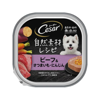 マースジャパン シーザー 自然素材レシピ ビーフ&さつまいも・にんじん 85g FC126NA
