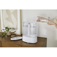 アイリスオーヤマ　上給水超音波ハイブリッド加湿器　KHM-HUT551 上給水超音波ハイブリッド加湿器 ブラック KHMHUT551B [ハイブリッド