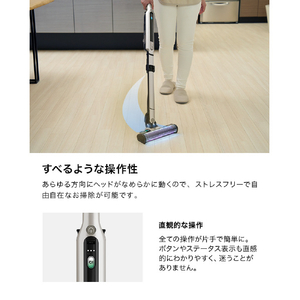 シャークニンジャ EVOPOWER SYSTEM iQ+ コードレススティッククリーナー CS850JGYAE-イメージ12