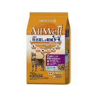 ユニ・チャーム AllWell 15歳以上の腎臓の健康維持用 フィッシュ味 挽き小魚とささみフリーズドライパウダー入り 750g FC097RK