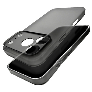 ラスタバナナ iPhone18 Pro/17Pro用 ＡＥＲＩＧ　ＬＩＧＨＴ　ＰＣ　０．６ＭＭ フロストブラック 9647IP6BPCFBK-イメージ1
