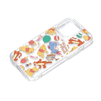 PGA iPhone 15 Pro用クリアハイブリッドケース くまのプーさん PG-D23BPT12POO